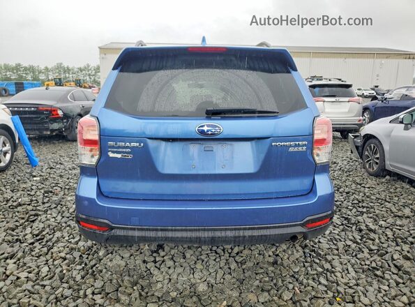 JF2SJAGC7HH554033 2017 SUBARU FORESTER Blue უკანა ხედი