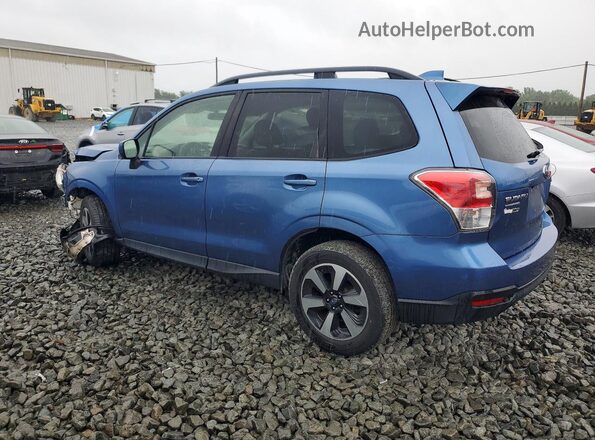 JF2SJAGC7HH554033 2017 SUBARU FORESTER Blue უკანა მარცხენა