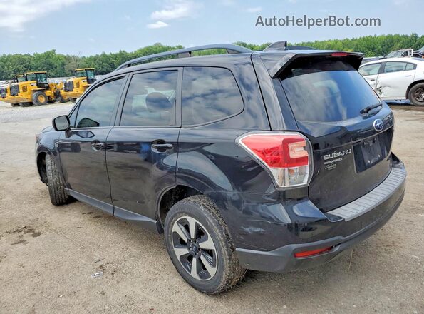JF2SJAGC7JH487603 2018 SUBARU FORESTER Black Tył lewy