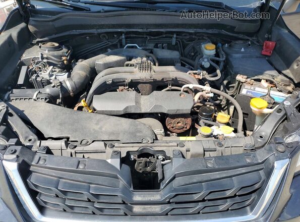 JF2SJAGC7JH511477 2018 SUBARU FORESTER Gray Vista del compartimento del motor