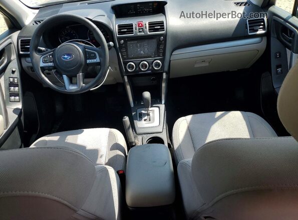 JF2SJAGC7JH511477 2018 SUBARU FORESTER Gray Vista del salpicadero