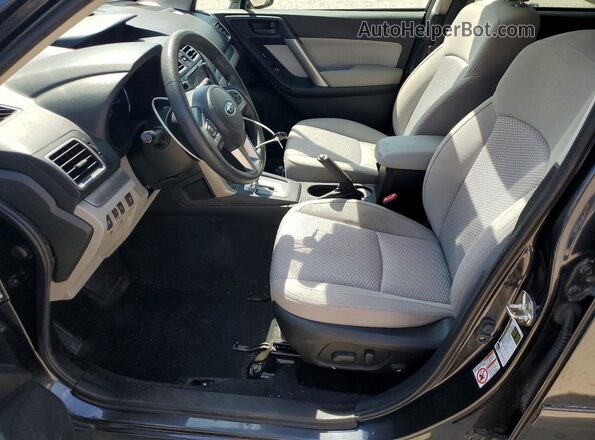 JF2SJAGC7JH511477 2018 SUBARU FORESTER Gray Vista interior delantera