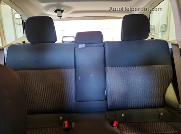 JF2SJAGC8HH584450 2017 SUBARU FORESTER Silver Rear seats view