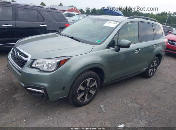 JF2SJAGC9HH464544 2017 SUBARU FORESTER Green Передня ліва чверть