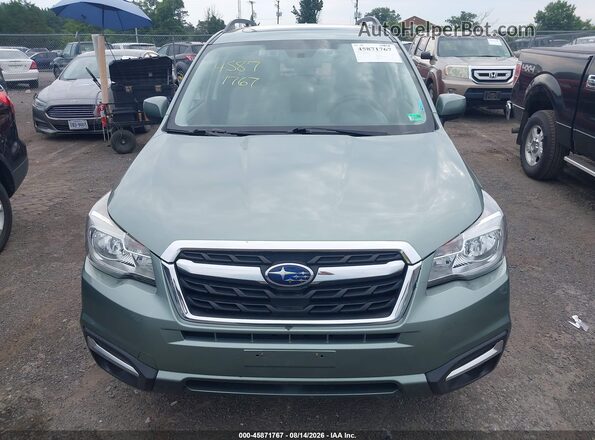JF2SJAGC9HH464544 2017 SUBARU FORESTER Green Вид щитка приладів