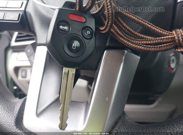 JF2SJAGC9HH464544 2017 SUBARU FORESTER Green Вид панелі приладів