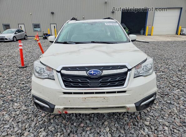 JF2SJAGC9JH486419 2018 SUBARU FORESTER White Vista frontal