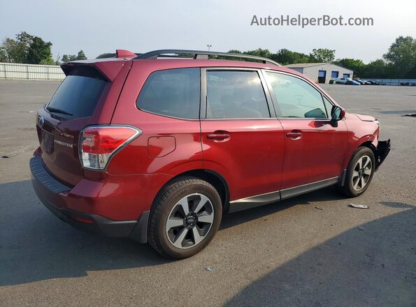 JF2SJAGCXJH523770 2018 SUBARU FORESTER Red Հետևի աջ