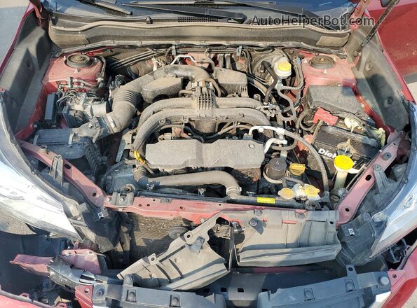 JF2SJAGCXJH523770 2018 SUBARU FORESTER Red Շարժիչի բաժամունքի տեսք