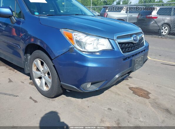 JF2SJAHC0GH437357 2016 SUBARU FORESTER Blue Դիմացի տեսք