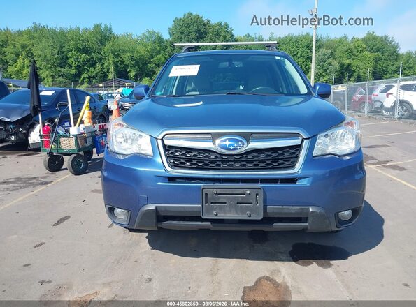 JF2SJAHC0GH437357 2016 SUBARU FORESTER Blue Սարքավորումների վահանակի տեսք