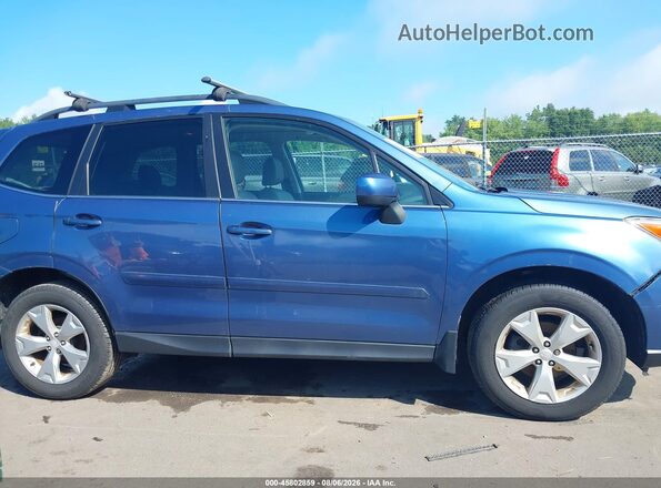 JF2SJAHC0GH437357 2016 SUBARU FORESTER Blue Սալոնի հետևի տեսք