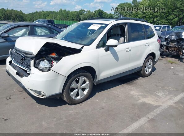 JF2SJAHC0GH482833 2016 SUBARU FORESTER White Przód lewy