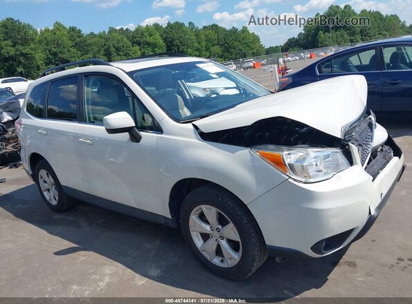 JF2SJAHC0GH482833 2016 SUBARU FORESTER White Widok wnętrza z tyłu