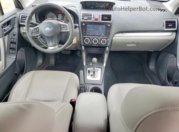 JF2SJAHC1GH426352 2016 SUBARU FORESTER Blue Vista del salpicadero