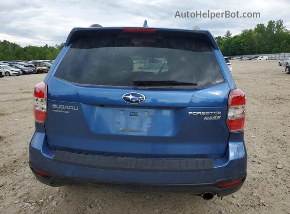 JF2SJAHC1GH426352 2016 SUBARU FORESTER Blue Vista trasera