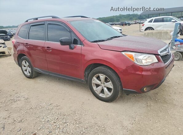 JF2SJAHC1GH444303 2016 SUBARU FORESTER Burgundy Front right