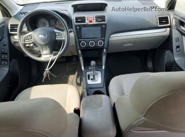 JF2SJAHC1GH476958 2016 SUBARU FORESTER White Dashboard view