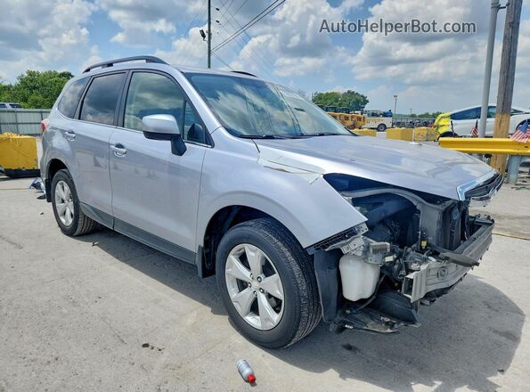 JF2SJAHC2GH409639 2016 SUBARU FORESTER Серебряный Передняя правая четверть