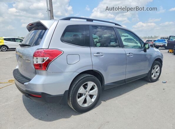 JF2SJAHC2GH409639 2016 SUBARU FORESTER Серебряный Задняя правая четверть