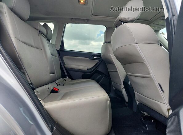 JF2SJAHC2GH409639 2016 SUBARU FORESTER Серебряный Вид задней части салона
