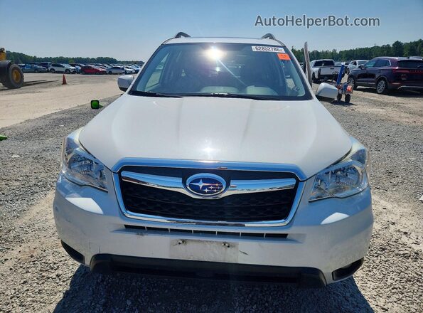 JF2SJAHC2GH503763 2016 SUBARU FORESTER White Դիմացի տեսք