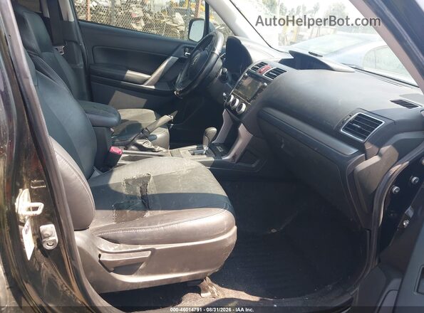 JF2SJAHC3GH457893 2016 SUBARU FORESTER Black Вид салону спереду