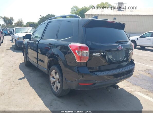 JF2SJAHC3GH457893 2016 SUBARU FORESTER Black Задня ліва чверть