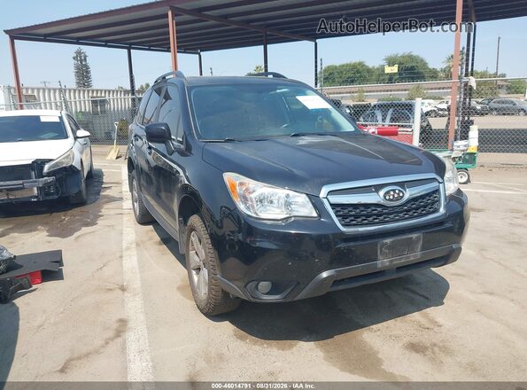 JF2SJAHC3GH457893 2016 SUBARU FORESTER Black Вид спереду