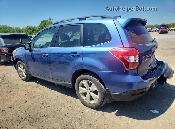 JF2SJAHC4GH501173 2016 SUBARU FORESTER Blue Trasero izquierdo