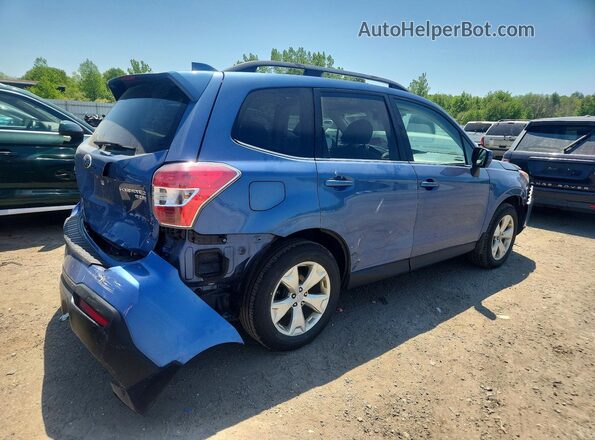 JF2SJAHC4GH501173 2016 SUBARU FORESTER Blue Trasero derecho