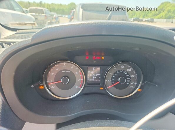 JF2SJAHC4GH501173 2016 SUBARU FORESTER Blue Vista del cuadro de instrumentos