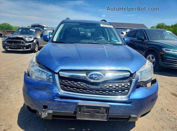 JF2SJAHC4GH501173 2016 SUBARU FORESTER Blue Vista frontal