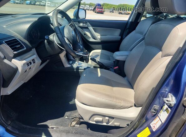 JF2SJAHC4GH501173 2016 SUBARU FORESTER Blue Vista interior delantera