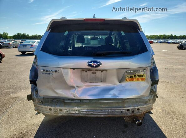 JF2SJAHC4GH550261 2016 SUBARU FORESTER Silver უკანა ხედი