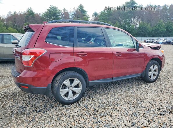 JF2SJAHC6GH401673 2016 SUBARU FORESTER Red Հետևի աջ
