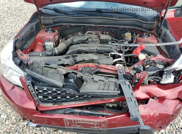JF2SJAHC6GH401673 2016 SUBARU FORESTER Red Շարժիչի բաժամունքի տեսք