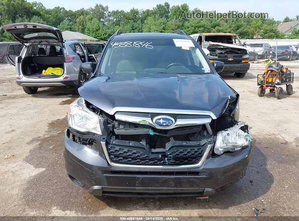 JF2SJAHC6GH409014 2016 SUBARU FORESTER Black Rear interior view