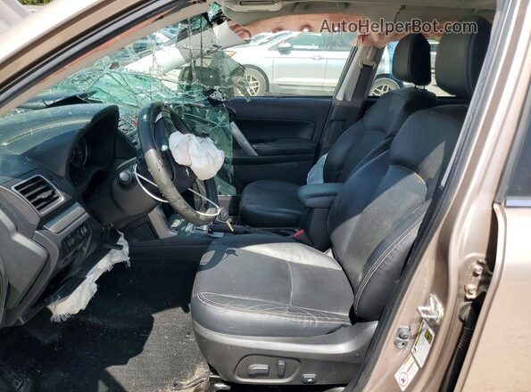 JF2SJAHC6GH410177 2016 SUBARU FORESTER Beige Widok wnętrza z przodu