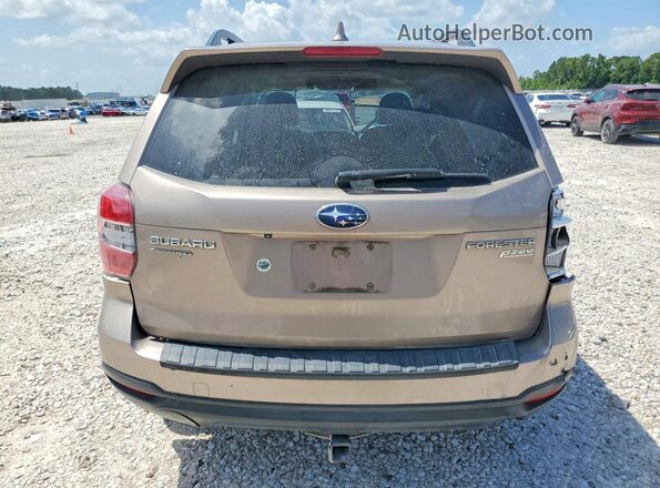JF2SJAHC6GH410177 2016 SUBARU FORESTER Beige Widok z tyłu