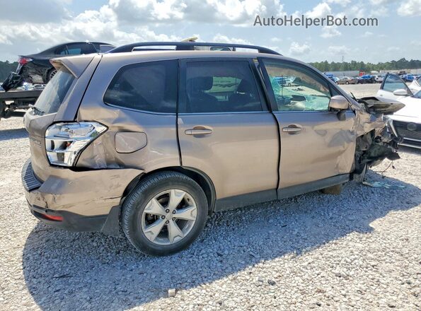 JF2SJAHC6GH410177 2016 SUBARU FORESTER Beige Tył prawy