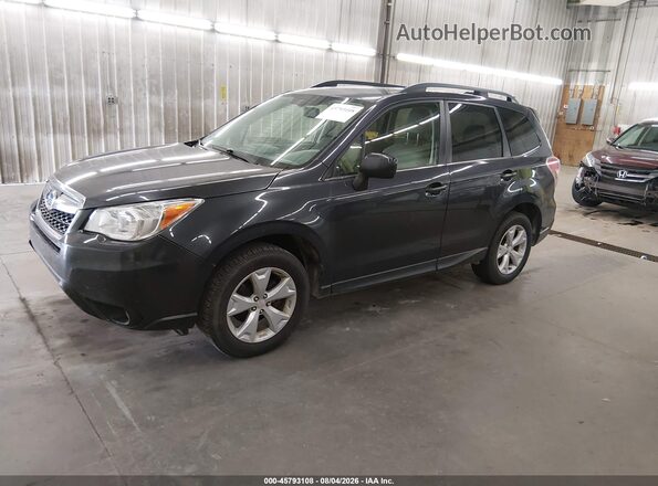 JF2SJAHC6GH507833 2016 SUBARU FORESTER Gray Передня ліва чверть