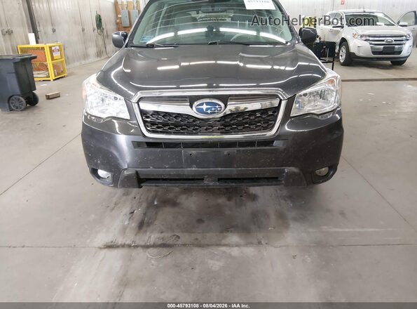 JF2SJAHC6GH507833 2016 SUBARU FORESTER Gray Вид спереду
