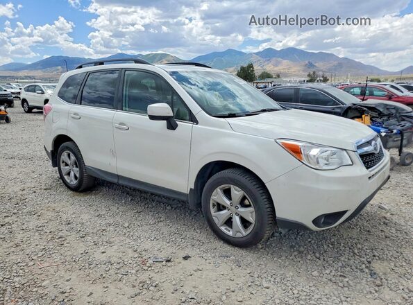 JF2SJAHC6GH555008 2016 SUBARU FORESTER White Front right