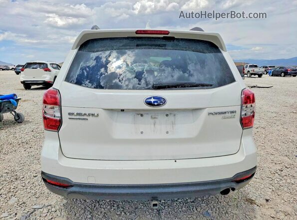 JF2SJAHC6GH555008 2016 SUBARU FORESTER White Rear view