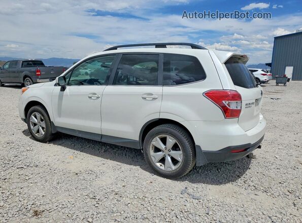 JF2SJAHC6GH555008 2016 SUBARU FORESTER White Rear left