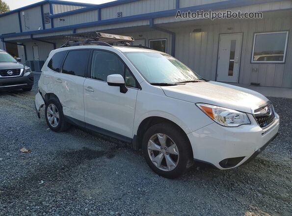 JF2SJAHC9GH540759 2016 SUBARU FORESTER White Front right
