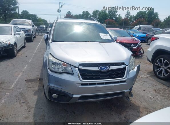 JF2SJAJC0HH401423 2017 SUBARU FORESTER Silver ხელსაწყოთა პანელის ხედი