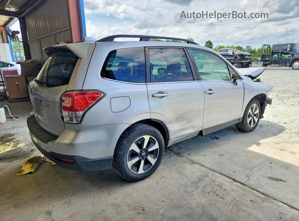 JF2SJAJC1JH546458 2018 SUBARU FORESTER Silver უკანა მარჯვენა