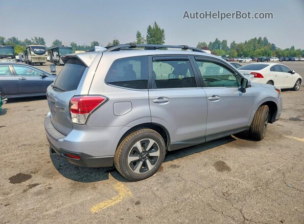 JF2SJAJC2HH416666 2017 SUBARU FORESTER Серебряный Задняя правая четверть